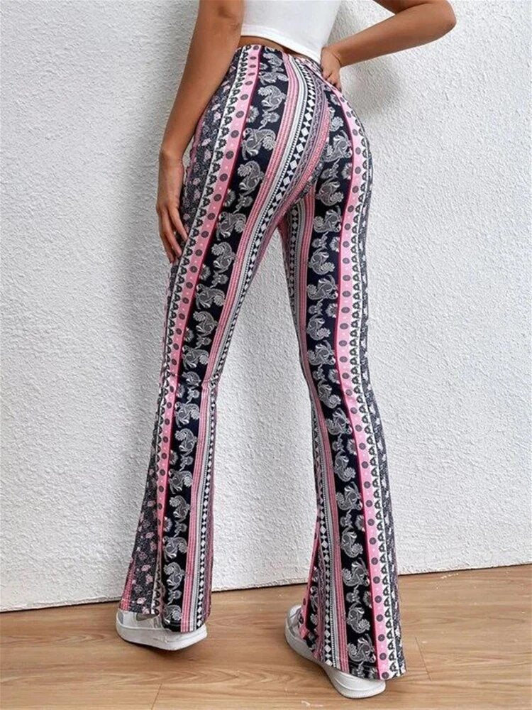 Pantalon évasé modèle Pink Raider